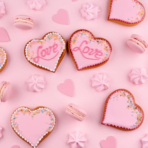 JOB JOL Heart Cookie Cutters 6PCS 2-4 Valentine Set 1