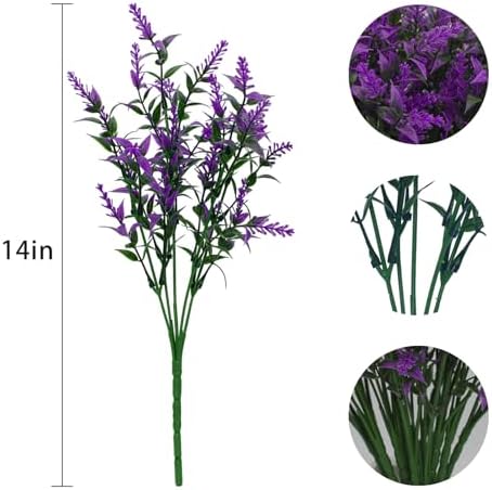 12-Lavender bundles for hanging pots