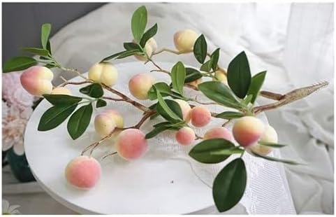 Artificial Peach Tree Home Decor