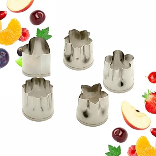 StarPack Home Vegetable Cutter Shapes Set 5 Piece