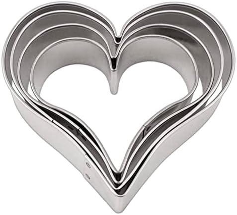 Ann Clark Heart Cookie Cutters 4-Pc Set
