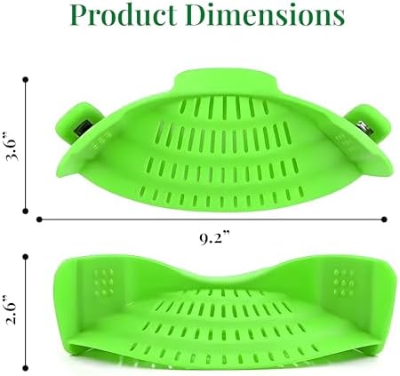 Compact Collapsible Strainer - Heat-Resistant Kitchen Gadget for Easy Straining