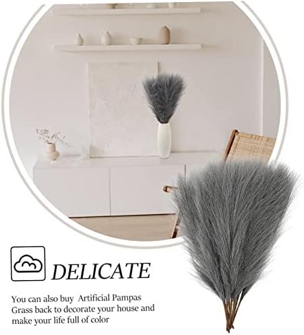 Vase Pampas artificial greenery stems