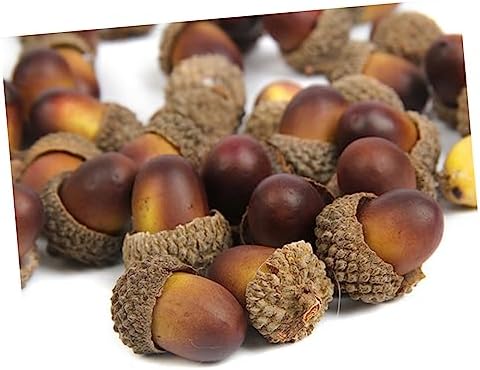 120 Realistic Acorns Pinecones