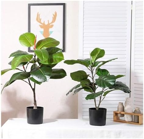 Rutavm Realistic Fake Tree for Home Outdoor Space