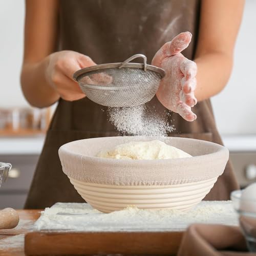 Dimpola Sourdough Proofing Basket Set of 2 9 Inch
