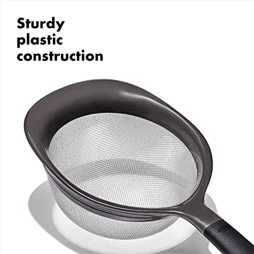 Oxo Good Grips 3-Piece Strainer Set Black