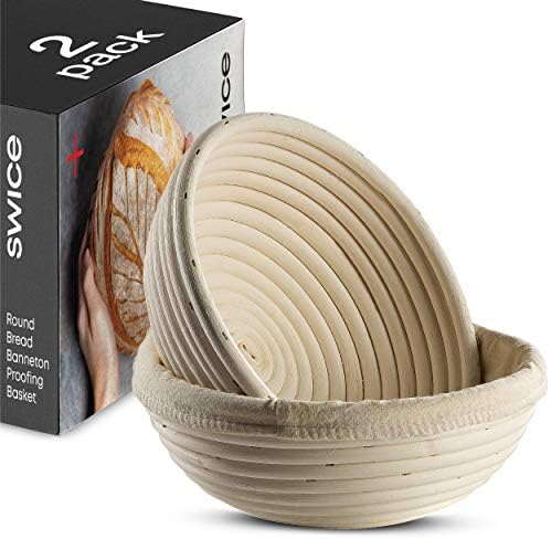 Perfectly Crafted Banneton Bread Proofing Basket Set for Sourdough