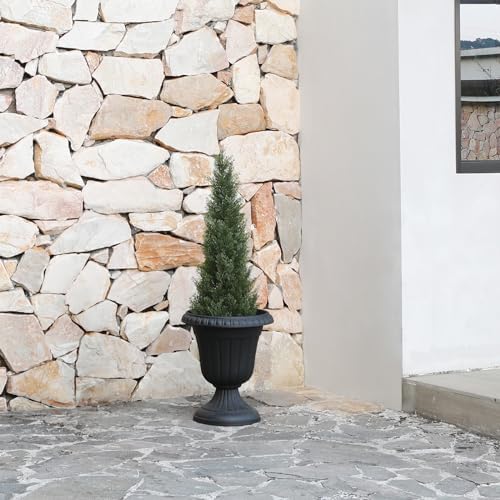 3FT Realistic Faux cedar topiary set of 2