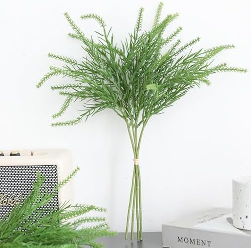 3-Piece Realistic Artificial Grass Greenery for Home Office Use
