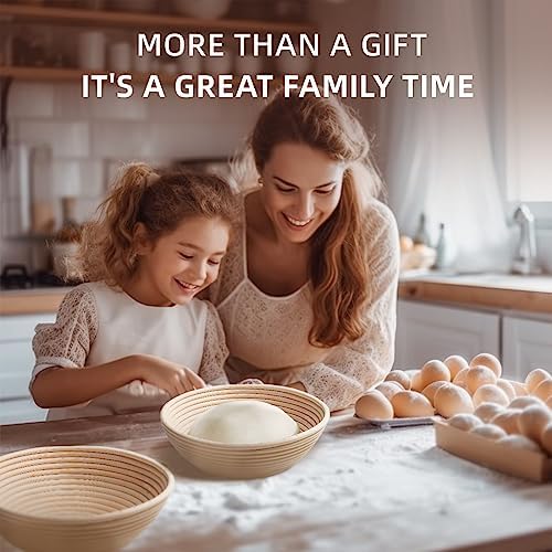 Perfect Bread Proofing Baskets with Linen Liner Hand-Woven Rattan More