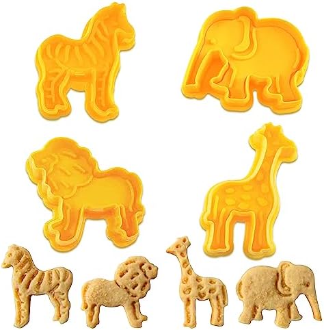 Animal Animal Animal Cookie Cutters Set of 4