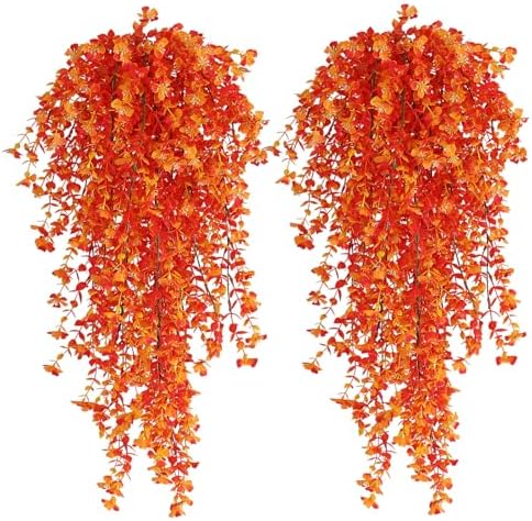Get Ready for Fall Real Artificial Fall Flowers 4 Pack