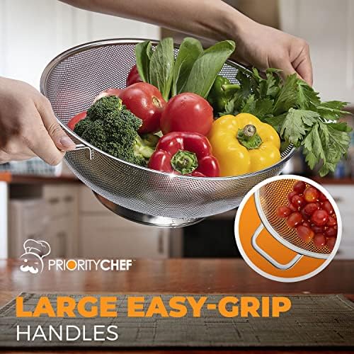 Stainless Steel Colander for Kitchen Uses