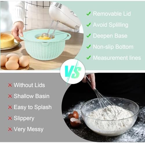 Stainless Steel 4-in-1 Colander Set with Mixing Bowl for Kitchen