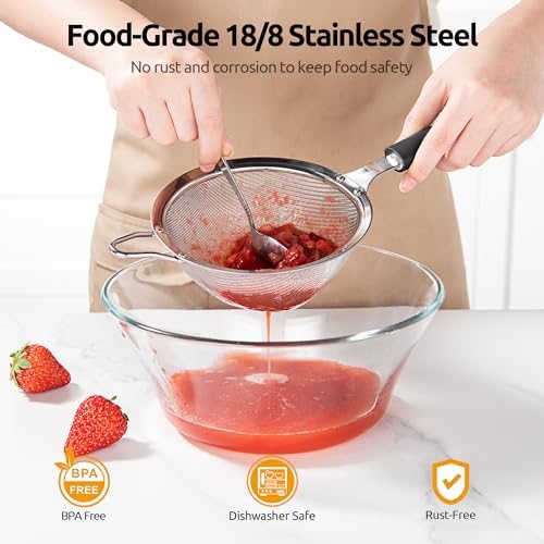 U-Taste Medium Fine Mesh Strainer