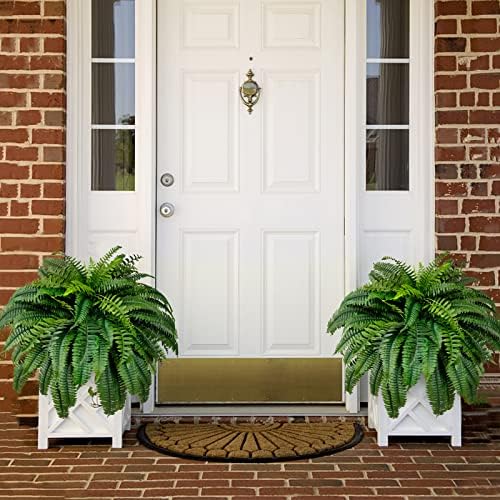 Realistic Silky Artificial Boston Fern Bush