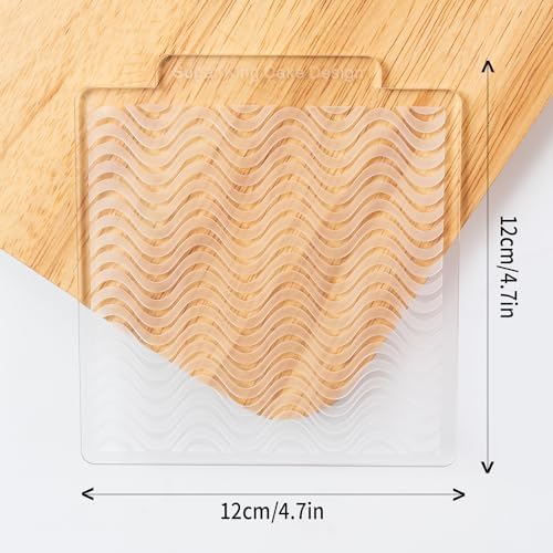 3-Pack Cookie Embosser Set for Fondant Stamps