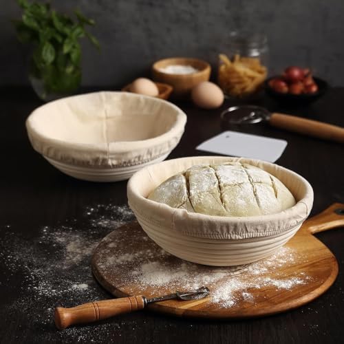 Crafted with Natural Rattan Perfect for Baking