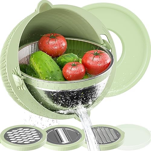 4-in-1 Colander Set with Bowl for Kitchen Essential Durable Aesthetic
