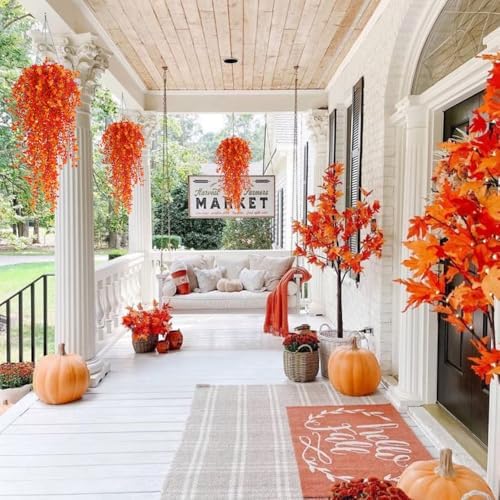 Get Ready for Fall Real Artificial Fall Flowers 4 Pack