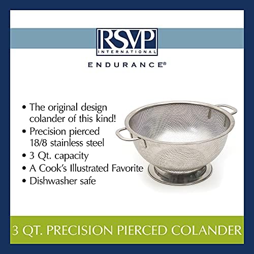 RSVP Precision Pierced Colander 3 Quarts