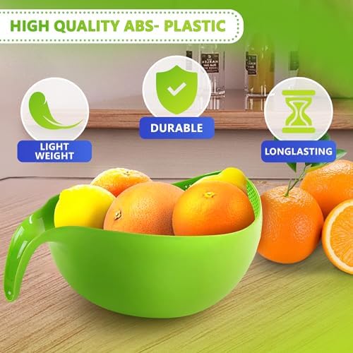 Effortless Rice Vegetable Washers with Handle