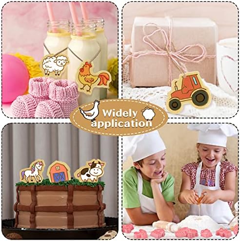 Cunhill Farm Animal Cookie Cutters Set - 8 PC