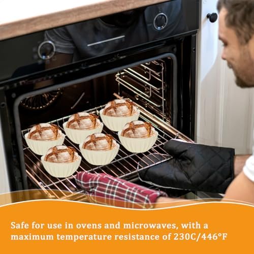 Sprinkle of Mesh silicone Sourdough Bread Proofing Baskets - 10-Piece Set