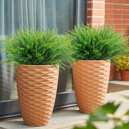Breathtaking 24-Piece Boston Fern Artificial Plants for Home Outdoor Use