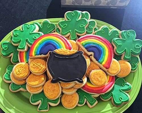 Shamrock Cutters for St Patricks 16pcs Easy Kitchen Tools