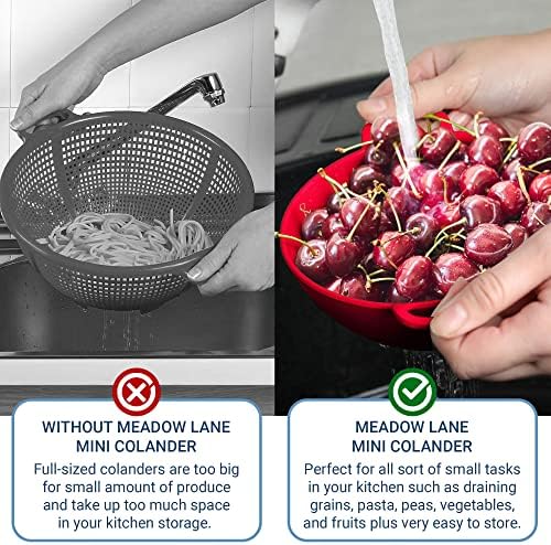 Meadow Lane 6 Inch Colander BPA Free Dishwasher Safe
