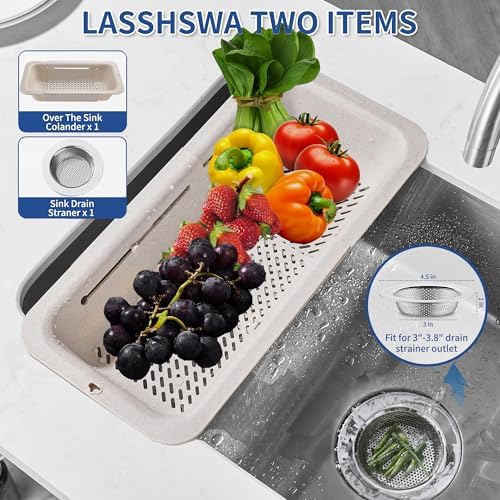 Collapsible Kitchen Colander Strainer
