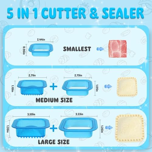 HiYZ Square Sandwich Cutter and Sealer