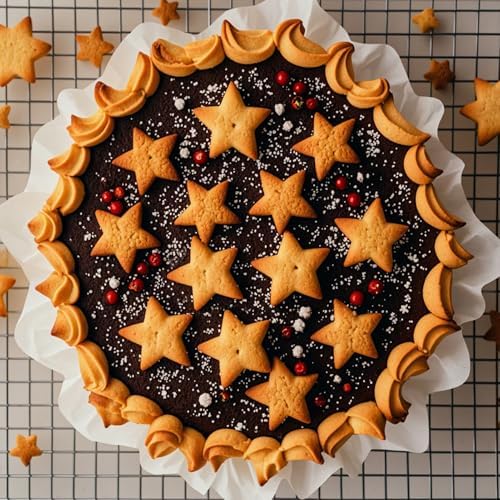 AIERSA Compact 20-Cavity Star Cookie Cutter