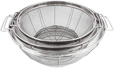 Stainless Steel 3-Piece Colander Set