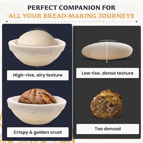 Perfect Crust Bread Basket Set for Home Bakers