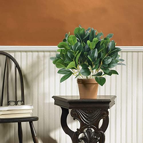 8-Piece Fake Eucalyptus Shrubs for Greenery