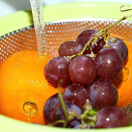 Stainless Steel Colander with Handle Kitchen Gadget