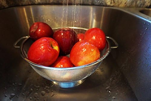 Silver 5-Quart Precision Colander