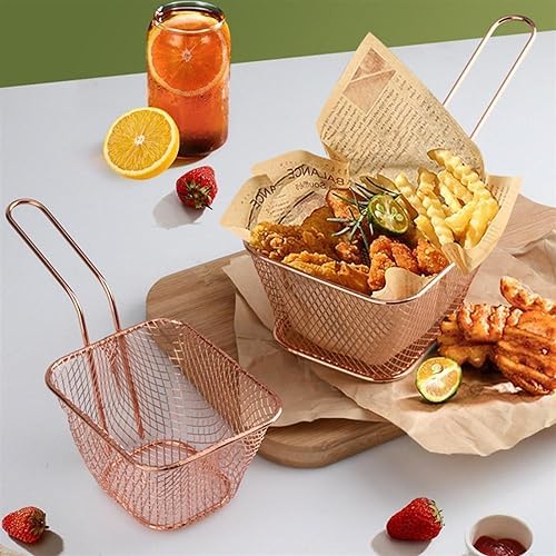 Stainless Steel French Fries Basket Perfect for Easy Cooking
