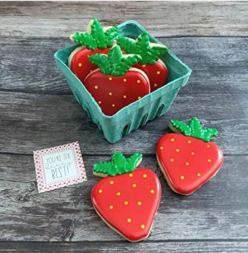 Strawberry Cookie Cutter Bakers Best by Ann Clark