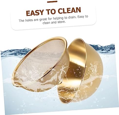 NAMOARLYStainless Steel Drain Basket 1 Set