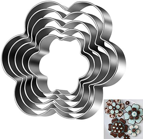 Flower Cookie Cutter 5-Piece Set