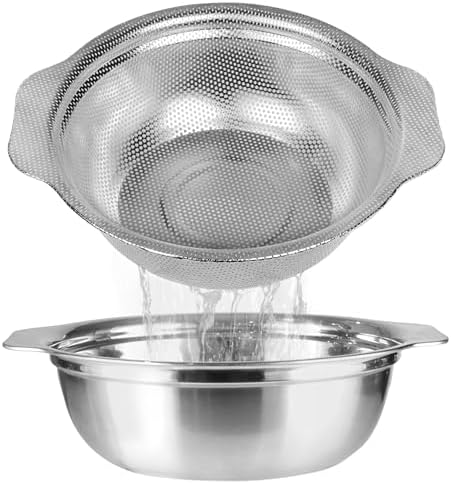 Stainless Steel Colander Bowl Set