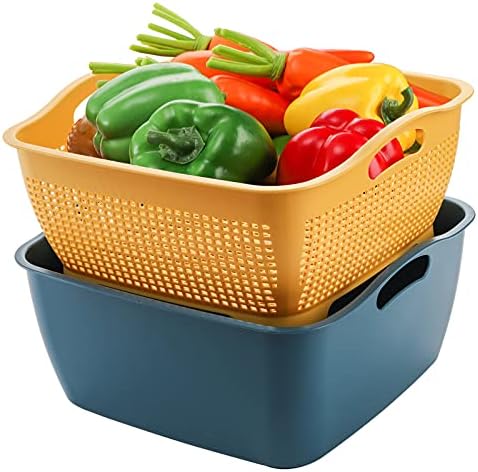 2 in 1 Vegetable Straining Holding Set