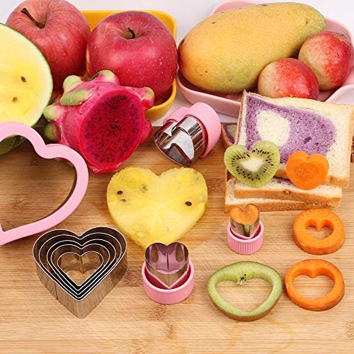 BakingWorld Heart Cookie Cutter Set