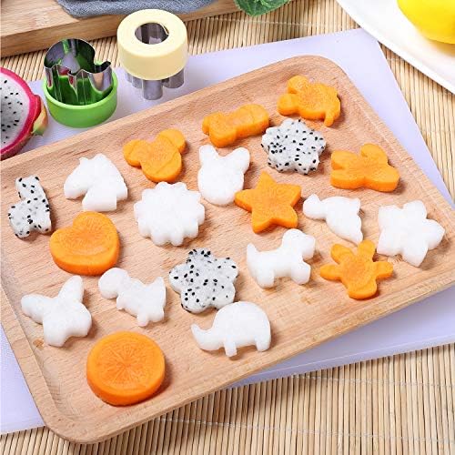 Perfect for Kids - 15 Vegetable Cutter Shapes Set