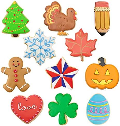 11-Piece Holiday Cookie Cutters