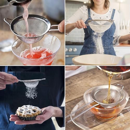 Triple Culinary Strainer Set